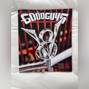 Goodguys Magazine Cover with Chrome Emblem Dec 2010 Edition